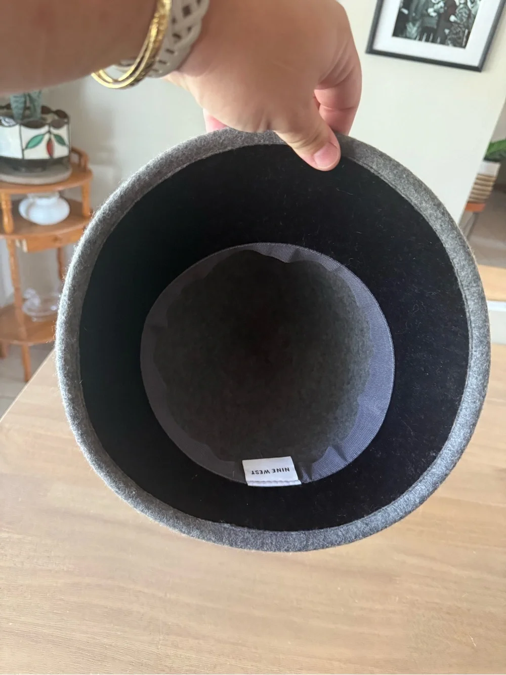 Nine West Womens Hat 100% Wool One Size